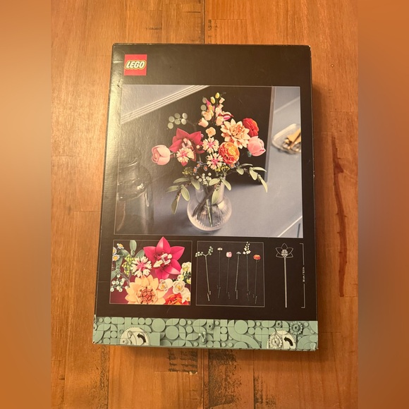 Lego The Botanical Collection #10342 Pretty Pink Flower Bouquet - Picture 2 of 2